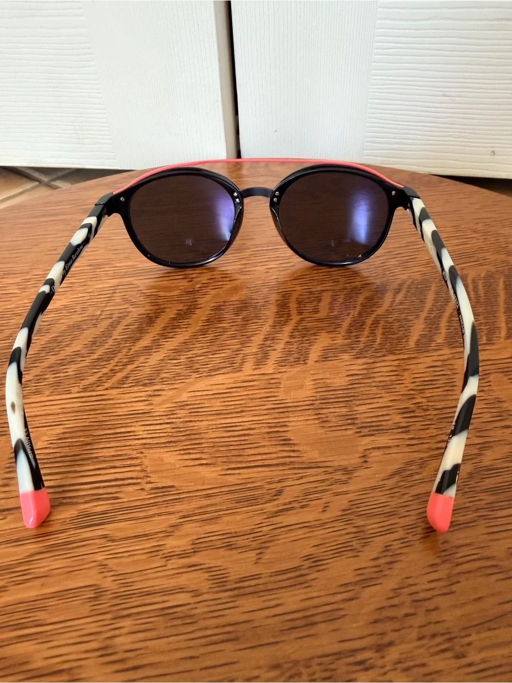 UNISEX SUNGLASSES ETNIA BARCELONA AFRICA 06 Pink and Zebra Print